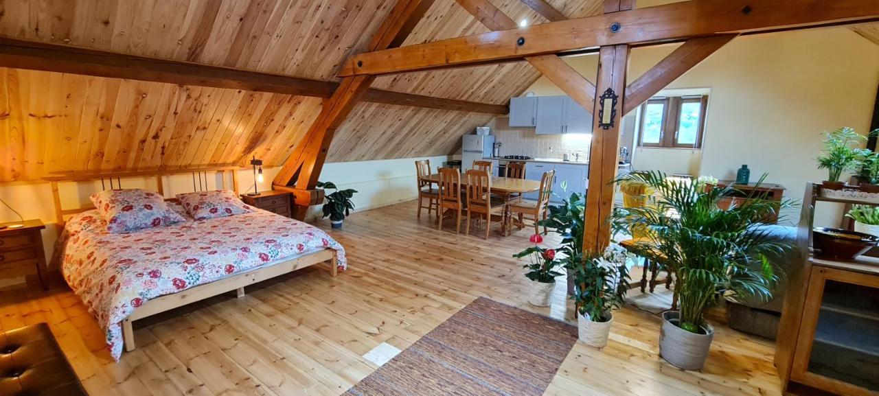 Loft Mansarde Du Train Jaune Avec Vue Sur Les Montagnes Saillagouse Eksteriør billede